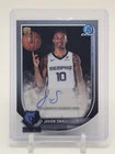 JAVON SMALL 2025-26 BOWMAN CHROME ROOKIE AUTO BASE #BCA-JS GRIZZLIES Q3714