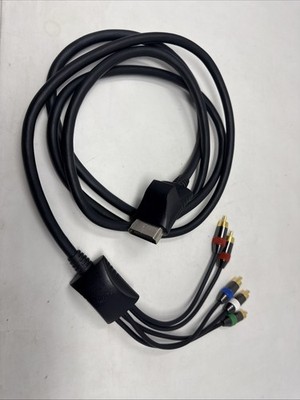 Original Xbox Microsoft Brand Component Optical HD AV OEM Cable Cord TESTED