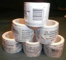 6 rolls of 100 USPS stamps total 600 pcs.