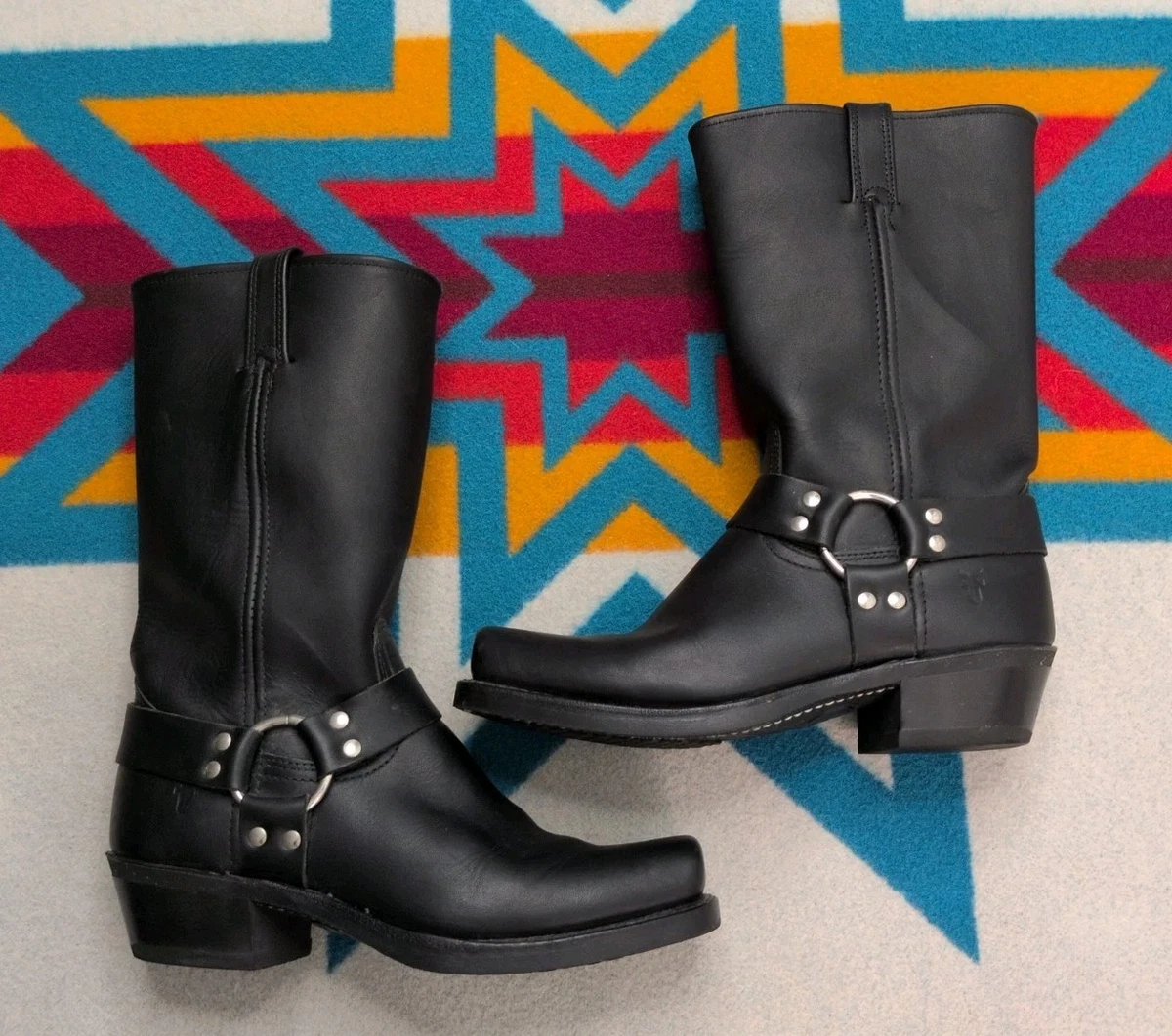 Frye Buckle Black Boots for Men for Sale | Shop New & Used Men's