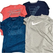 Boy  s Nike Under Armour Adidas Crew Shirt Lot Size XL 18-20