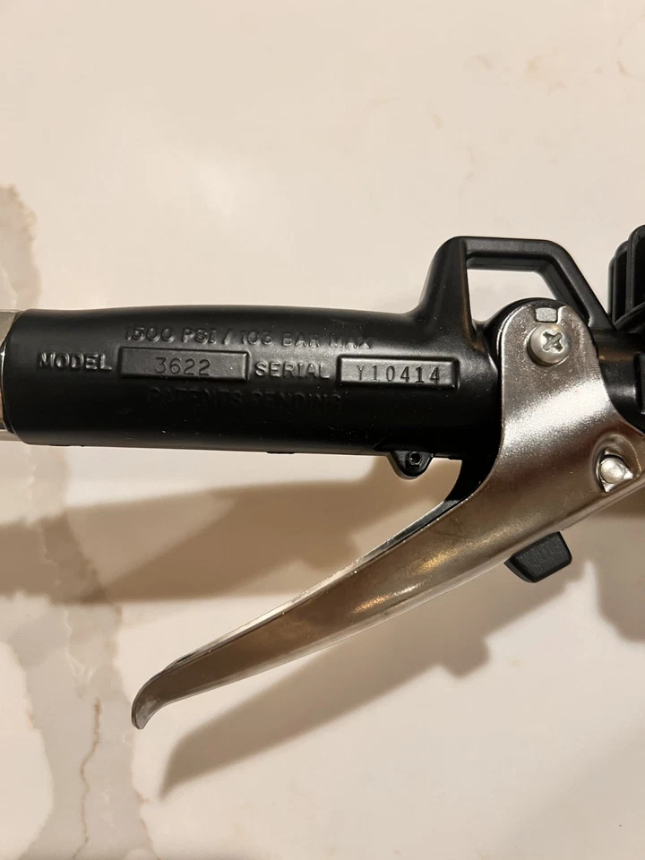 Alemite 3622 电子油表 带刚性喷嘴 - 油 ATF 齿轮油表 全新 — 第 4/4 张图片