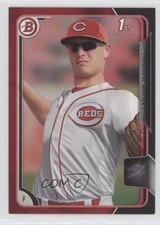 2015 Bowman Draft Asia Exclusive Black & Red Tanner Rainey #155 0nr3