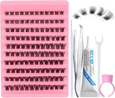 Ciglia Finte Ciuffetti - Kit Completo Di Extension Ciglia E Laminazione Ciglia -