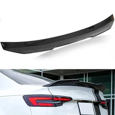 Rear Trunk Spoiler Wing Compatible for 2017-2024 Audi A4 S4 B9 Sedan Models High