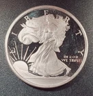1/2 Troy Ounce .999 Silver  APMEX Silver Round AMERICAN EAGLE 2