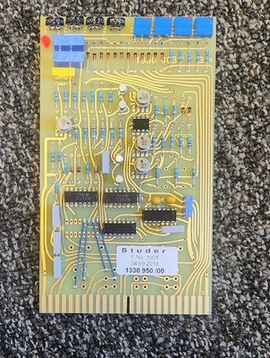 STUDER CIRCUIT BOARD 1330 950/00 CARD