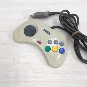 Sega Saturn Japanese White Console Bundle with 8 Games & Memory Tested HST-3220