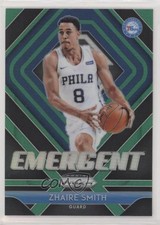 2018-19 Panini Prizm Emergent Green Prizm Zhaire Smith #16 Rookie RC b0q