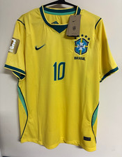 Neymar Jr. 10 Last Dance Brazil 2026 Home Jersey World Cup Men’s Size 2XL