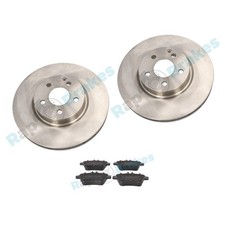 Bremsscheiben Bremsbeläge Set Vorne für Mercedes R172 SLK R172 SLC 11-25 RAP Bremsscheiben Bremsbeläge Set Vorne für Mercedes R172 SLK R172 SLC 11-25 RAP