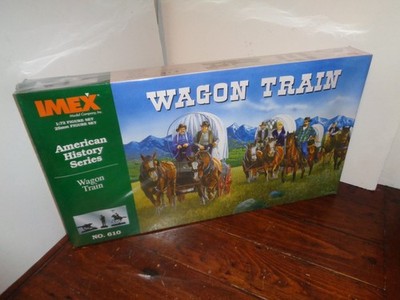 Imex 1/72 Wagon Train American History Modellbausatz versiegelt