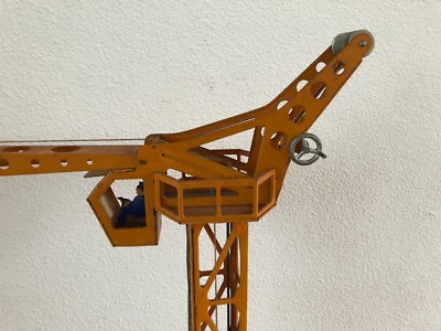 Grue Vintage Joustra France - Portuaire, Mécanisme à Friction (Années 60)