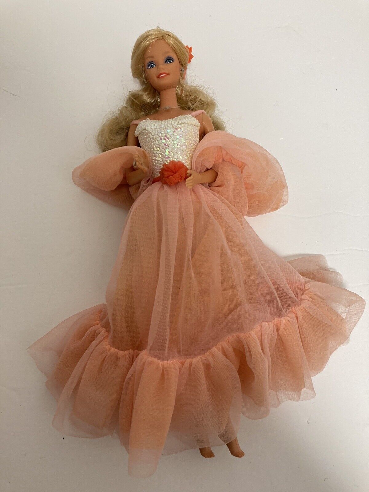 Vintage 11.5/ 30 Cm Fashion Doll Peach Beige Classic 