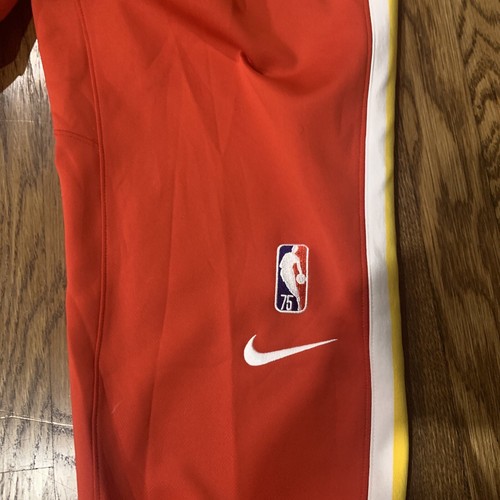 NWT Nike dri fit polyester sweatpants, Atlanta Hawks, NBA 75 logo, men's XL - Picture 2 of 8