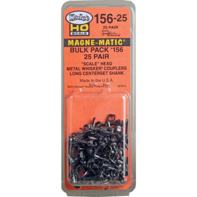 neu Spur H0 Kadee Grosspackung Whisker Long Centerset Nr.156-25 (25 Paare)