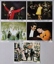 FUNNY GIRL ORIGINAL 8X10 LOBBY CARD SET OF 5 1968 BARBRA STREISAND OMAR SHARIF