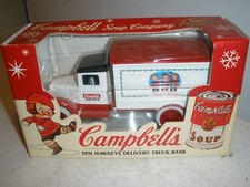 Ertl 1931 Hawkeye Delivery Truck Bank - Campbell's Soups