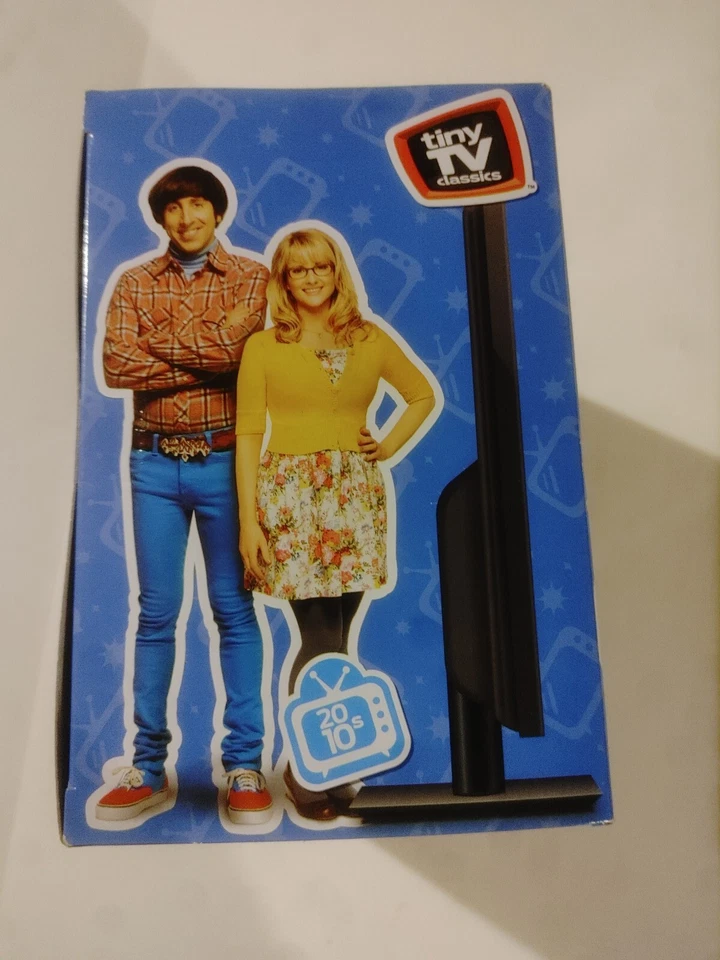 Tiny TV Classics The Big Bang Theory Working Mini Television & Remote - Image 2 of 4