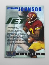 1996 Pro-Line Rivalries Keyshawn / Johnson Marvin Harrison #R16 - See Photos!
