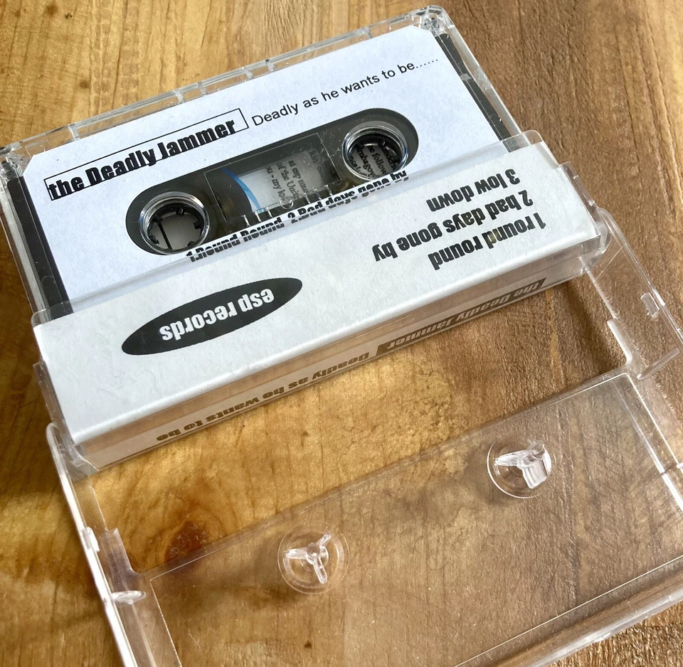 THE DEADLY JAMMER: DEADLY AS HE WANTS TO BE…1997 VINTAGE OOP CASSETTE TAPE RARE! Foto 2 de 4