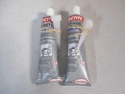 Loctite (240642) 30560 SuperFlex Blue RTV Silicone Adhesive Sealant - Lot of 2 