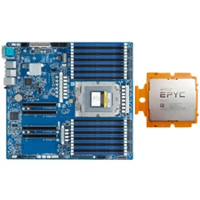 GIGABYTE MZ33-AR0 sp5 motherboard AMD Genoa EPYC 9354P 3.8GHz 32c/64t 9654/9554