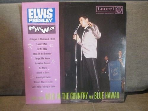 RARE! VINYLE LP 33 TOURS "ELVIS PRESLEY : IN MY WAY" Laurel - Pays-Bas