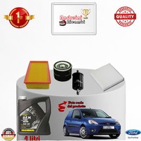 Inspektionskit Filter + ÖL Ford Fiesta V 1.25 51KW 70CV Von 2006-> 2008