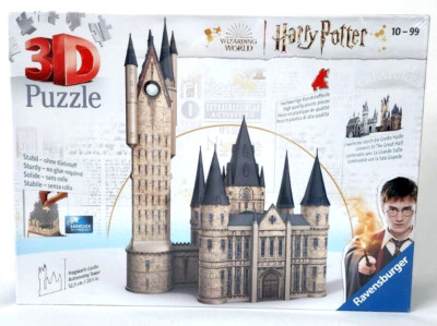 Harry Potter 3D Puzzle Hogwarts Schloss Astronomieturm 615 Teile B-Ware