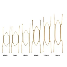 10 Pcs Wall Plate Spring Hook Hanger Holder Hanging Wire Home Decor Accessory