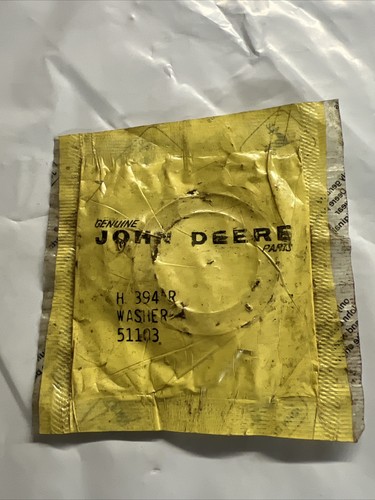 Genuine OEM John Deere H394R Draft Link Support Washer 4520 4620 7020 7520