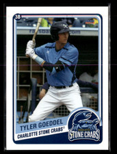 Tyler Goeddel 2014 Charlotte Stone Crabs Team Set