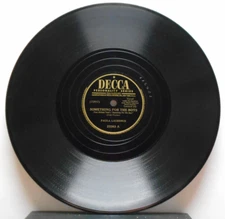 Something for the Boys/Paula Laurence (10", 78 rpm, Decca, 23363)