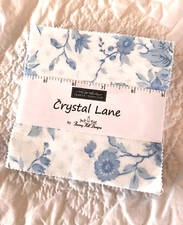 CRYSTAL LANE Bunny Hill Designs CHARM PACK 42- 5" squares WINTER Moda