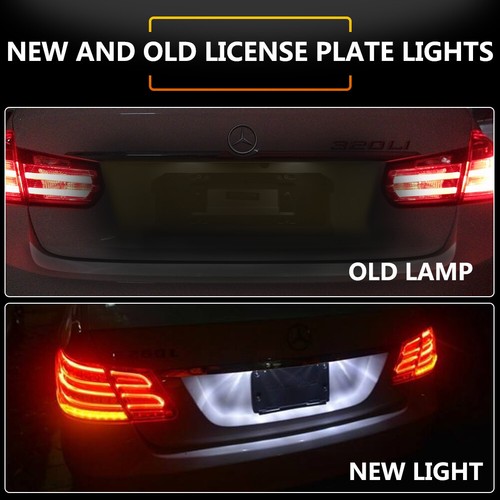 For Mercedes Benz W203 W211 W219 Led License Plate Light Error Free Tail Lamps - Picture 11 of 11