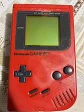Console Game Boy CLASSIC ROSSO ORIGINALE  Perfetto.  Funzionante SCRITTA SCOL!