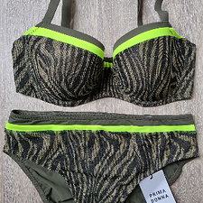 Bikini Marie Jo - Bonnet C, Taille 38 FR/90C FR, Bleu, à Armatures, Neuf Avec étiquettes