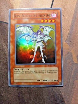 1x Yugioh Nurse Reficule The Fallen One GX05-En001 Played Condition Super Rare | eBay 1x Yugioh Nurse Reficule The Fallen One GX05-En001 Played Condition Super Rare | eBay