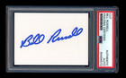 BILL RUSSELL SIGNED MINT CUT PSA/DNA AUTOGRAPHED LOS ANGELES DODGERS 1981 WSC