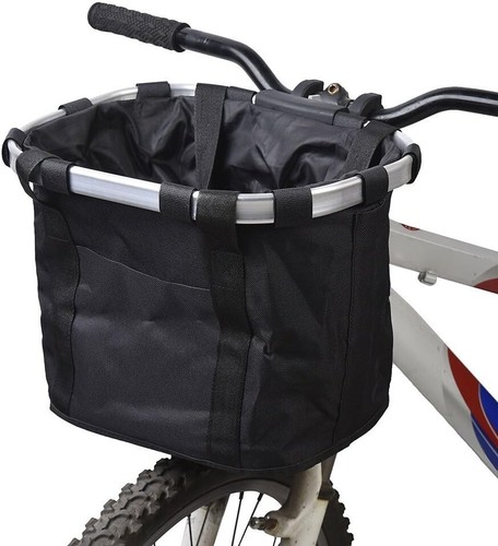 Redlution Bicycle Bike Detachable Cycle Front Basket Carrier Bag