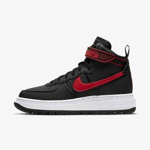 nike air force 1 mens red and black