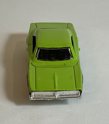 Hot Wheels '69 Dodge Charger Hemi Green Racing Graphics 2004 Rare