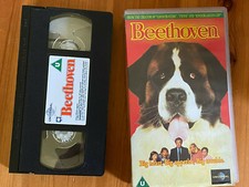Beethoven Saint Bernard Dog comedy film VHS PAL Video Tape
