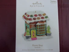 Hallmark Keepsake Ornament , #6 In Series Noelville,  "Flower Shop" ~2011 ~