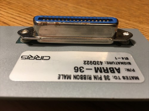 CIRRIS Adapter ABRM - 36 PIN RIBBON MALE | 43D922 | Continuity, Test Board 1988 - Picture 4 of 7