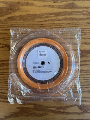 Yonex BG80 Power BG 80 P-2 200M Badminton String Reel Orange