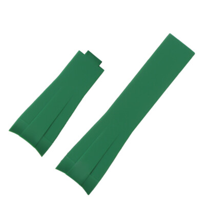 High Quality Waterproof Silicone Rubber Watch Band Strap Men's 20 21mm Fit Rolex
