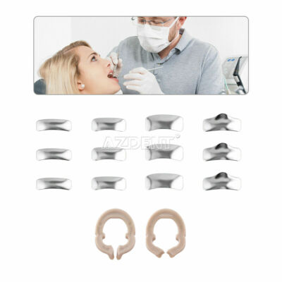 Dental Sectional Contoured Metal Matrices Matrix Refill Autoclavable for molars