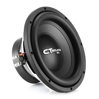 #ad CT Sounds Bio 10” 800 Watt Dual 2 Ohm Car Subwoofer $69.99
